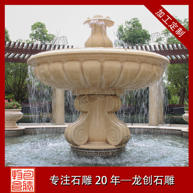 石雕流水噴泉多少錢？怎么計算